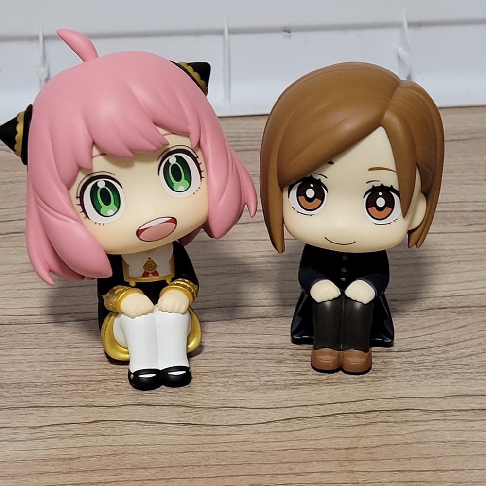 Anya Forger Nobara Kugisaki Anime Figure Set MegaHouse Look up series 110cm